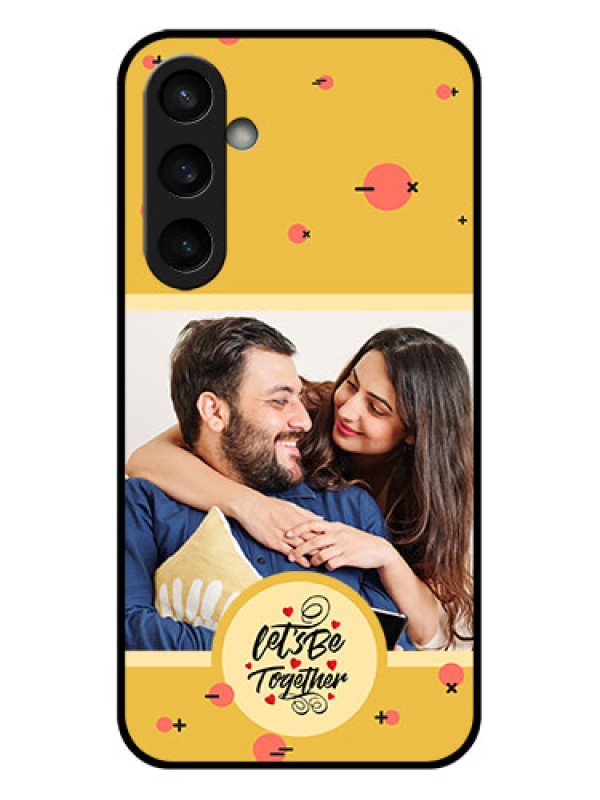 Custom Samsung Galaxy S23 FE 5G Custom Glass Phone Case - Lets Be Together Design