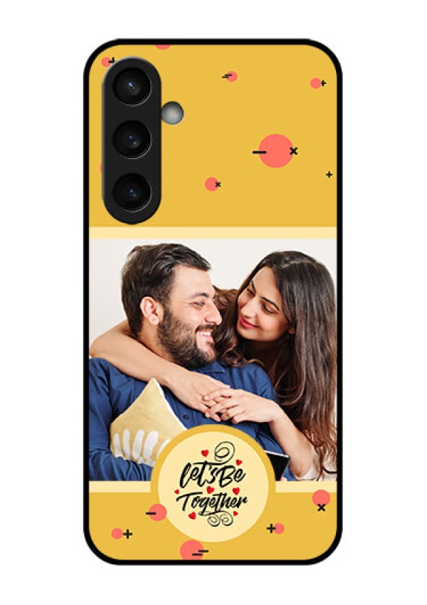 Samsung Galaxy S23 FE 5G Custom Glass Phone Case - Lets Be Together Design