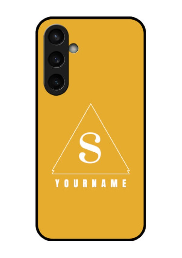 Samsung Galaxy S23 FE 5G Custom Glass Phone Case - Simple Triangle Design