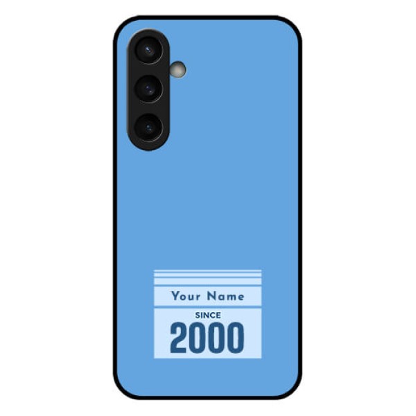Samsung Galaxy S23 FE 5G Custom Glass Phone Case - Custom Year Of Birth Design Samsung Galaxy S23 FE 5G Custom Glass Phone Case - Custom Year Of Birth Design