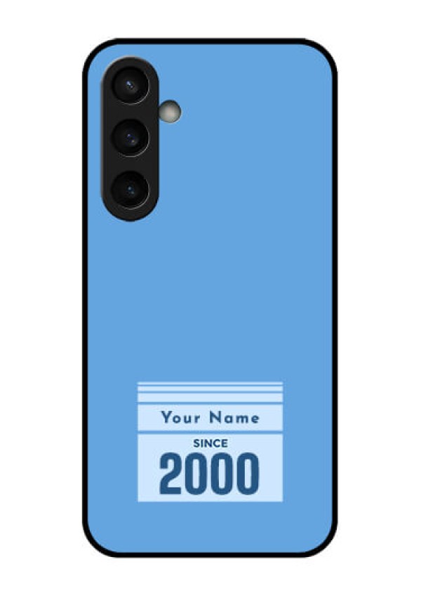 Samsung Galaxy S23 FE 5G Custom Glass Phone Case - Custom Year Of Birth Design