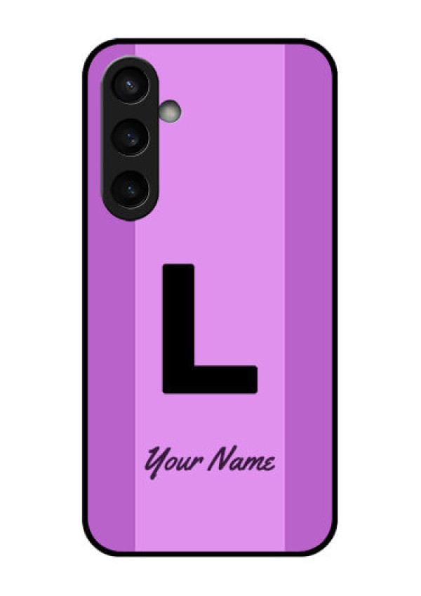 Samsung Galaxy S23 FE 5G Custom Glass Phone Case - Tricolor Custom Text Design