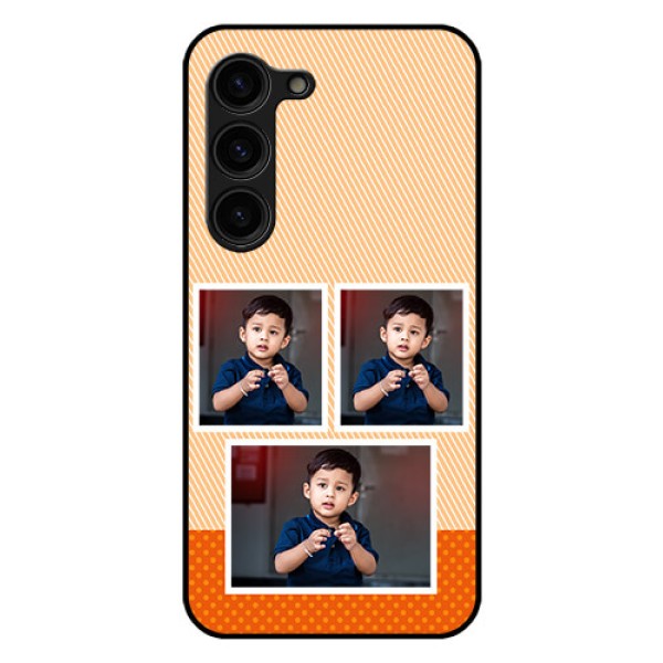 Galaxy S23 Plus 5G Photo Printing on Glass Case - Bulk Photos Upload Design Galaxy S23 Plus 5G Photo Printing on Glass Case - Bulk Photos Upload Design