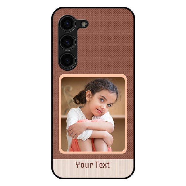 Galaxy S23 Plus 5G Custom Glass Phone Case - Simple Pic Upload Design Galaxy S23 Plus 5G Custom Glass Phone Case - Simple Pic Upload Design