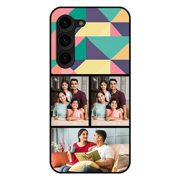 Galaxy S23 Plus 5G Custom Glass Phone Case - Bulk Pic Upload Design