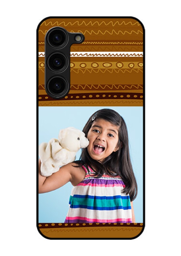 Galaxy S23 Plus 5G Custom Glass Phone Case - Friends Picture Upload Design
