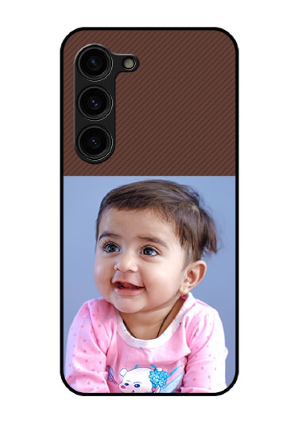 Galaxy S23 Plus 5G Custom Glass Mobile Case - Elegant Case Design