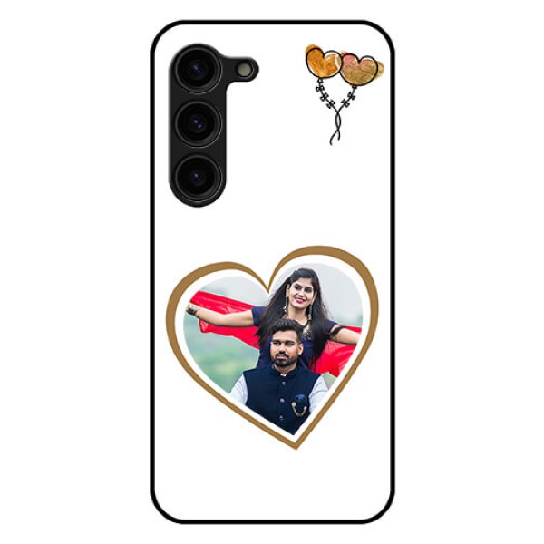 Galaxy S23 Plus 5G Custom Glass Mobile Case - You & Me Design