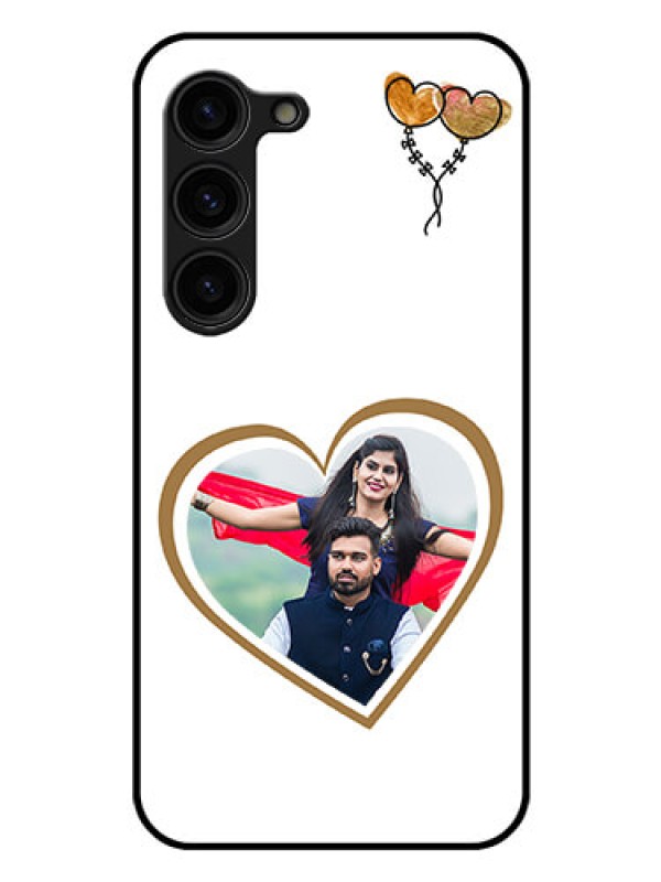 Custom Galaxy S23 Plus 5G Custom Glass Mobile Case - You & Me Design