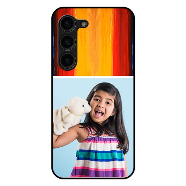 Galaxy S23 Plus 5G Personalized Glass Phone Case - Multi Color Design