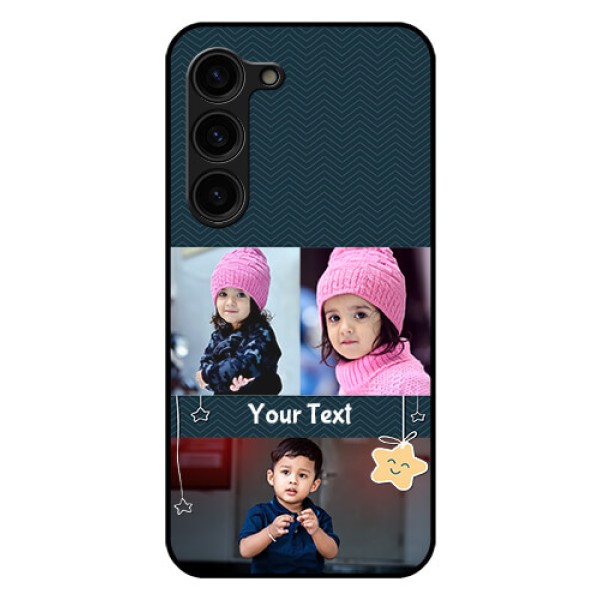Galaxy S23 Plus 5G Custom Glass Mobile Case - Hanging Stars Design