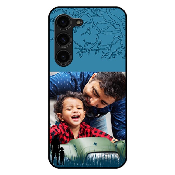 Galaxy S23 Plus 5G Custom Glass Mobile Case - Best dad design