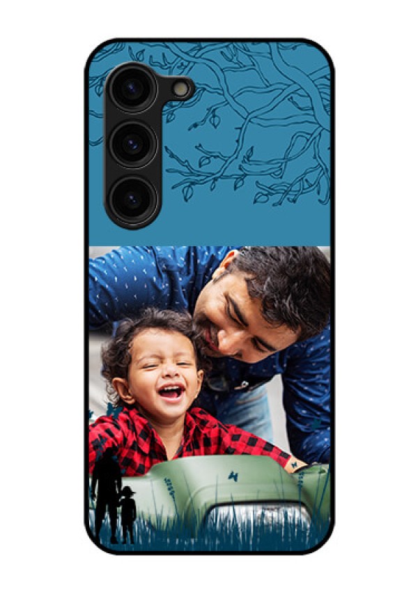 Galaxy S23 Plus 5G Custom Glass Mobile Case - Best dad design