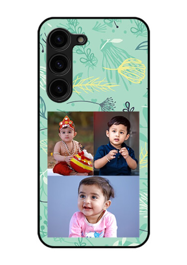 Galaxy S23 Plus 5G Photo Printing on Glass Case - Forever Family Design