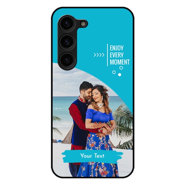 Galaxy S23 Plus 5G Custom Glass Mobile Case - Happy Moment Design