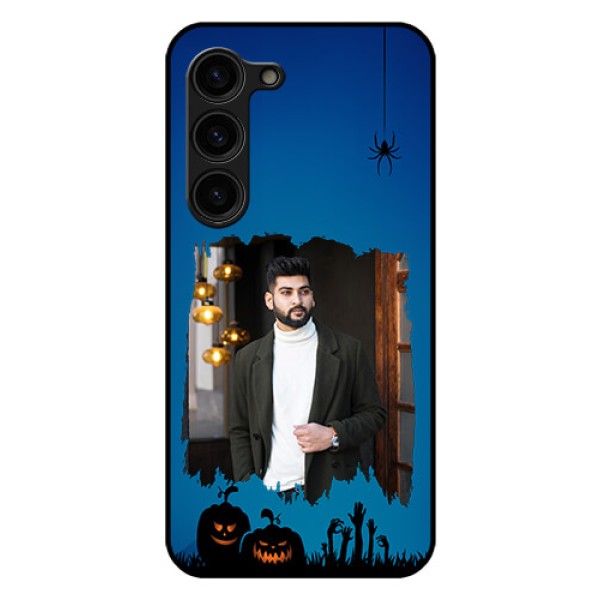 Galaxy S23 Plus 5G Photo Printing on Glass Case - with pro Halloween design
