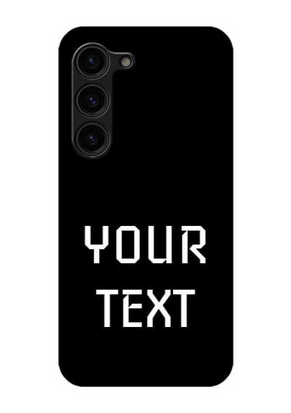 Galaxy S23 Plus 5G Your Name on Glass Phone Case