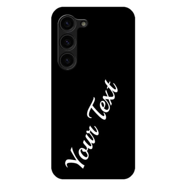 Galaxy S23 Plus 5G Custom Glass Mobile Cover with Your Name