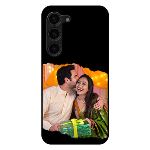 Galaxy S23 Plus 5G Custom Glass Phone Case - Tear-off Design