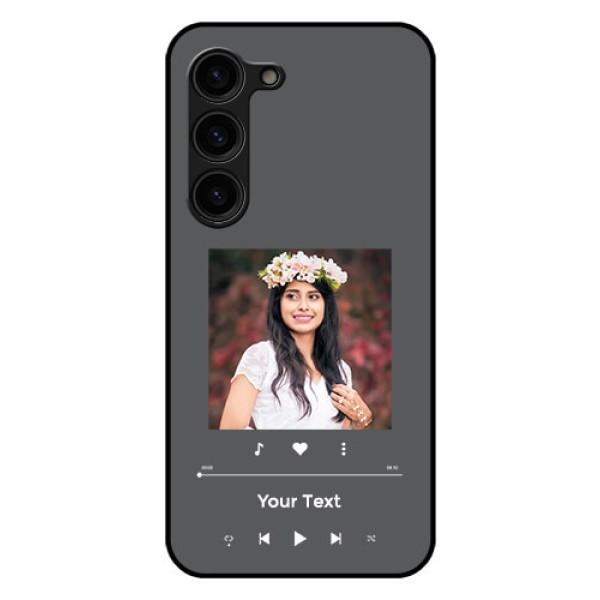 Galaxy S23 Plus 5G Custom Glass Mobile Case - Play The Music Design