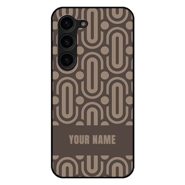 Galaxy S23 Plus 5G Custom Glass Phone Case - Captivating Zero Pattern Design Galaxy S23 Plus 5G Custom Glass Phone Case - Captivating Zero Pattern Design