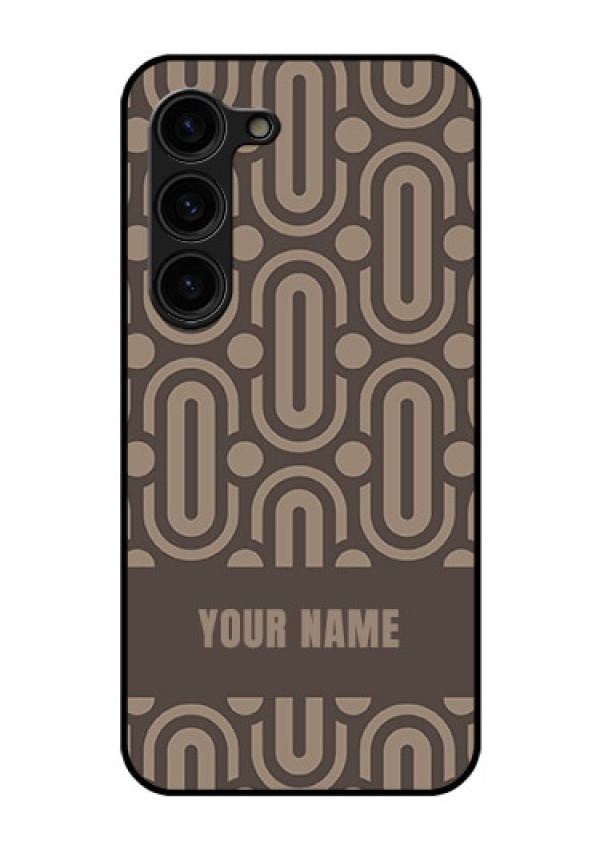 Galaxy S23 Plus 5G Custom Glass Phone Case - Captivating Zero Pattern Design