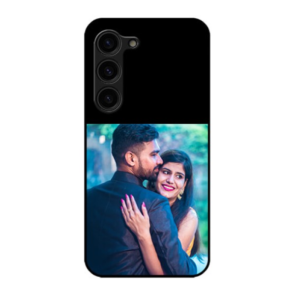 Galaxy S23 Plus 5G Custom Glass Phone Case - Upload Full Picture With Custom Color Design Galaxy S23 Plus 5G Custom Glass Phone Case - Upload Full Picture With Custom Color Design