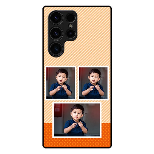 Galaxy S23 Ultra 5G Photo Printing on Glass Case - Bulk Photos Upload Design Galaxy S23 Ultra 5G Photo Printing on Glass Case - Bulk Photos Upload Design