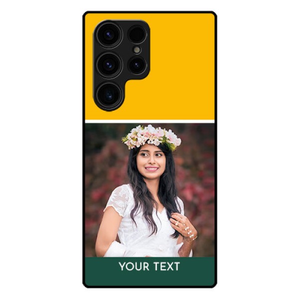 Galaxy S23 Ultra 5G Photo Printing on Glass Case - Love You Design Galaxy S23 Ultra 5G Photo Printing on Glass Case - Love You Design