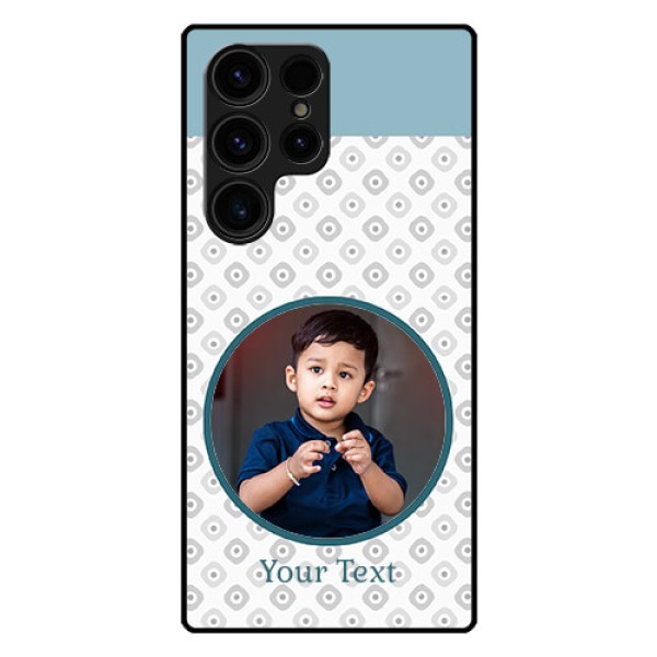 Galaxy S23 Ultra 5G Personalized Glass Phone Case - Premium Cover Design