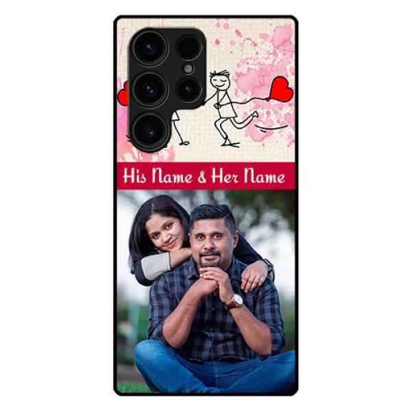 Galaxy S23 Ultra 5G Photo Printing on Glass Case - You and Me Case Design Galaxy S23 Ultra 5G Photo Printing on Glass Case - You and Me Case Design