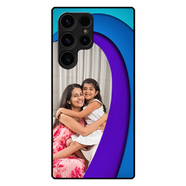 Galaxy S23 Ultra 5G Photo Printing on Glass Case - Simple Pattern Design