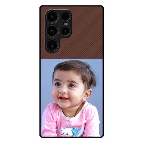 Galaxy S23 Ultra 5G Custom Glass Mobile Case - Elegant Case Design