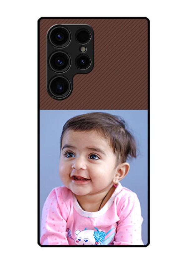 Galaxy S23 Ultra 5G Custom Glass Mobile Case - Elegant Case Design