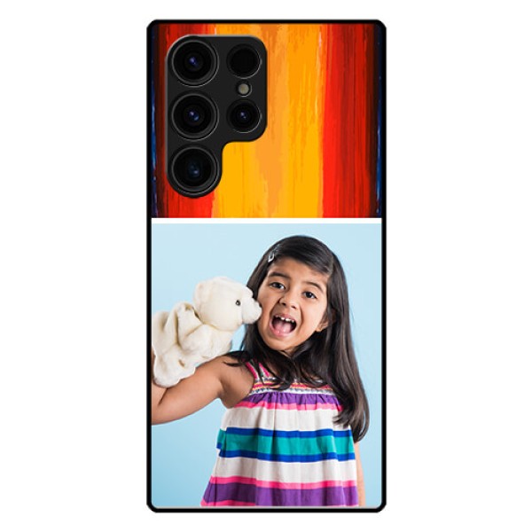 Galaxy S23 Ultra 5G Personalized Glass Phone Case - Multi Color Design