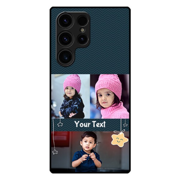 Galaxy S23 Ultra 5G Custom Glass Mobile Case - Hanging Stars Design