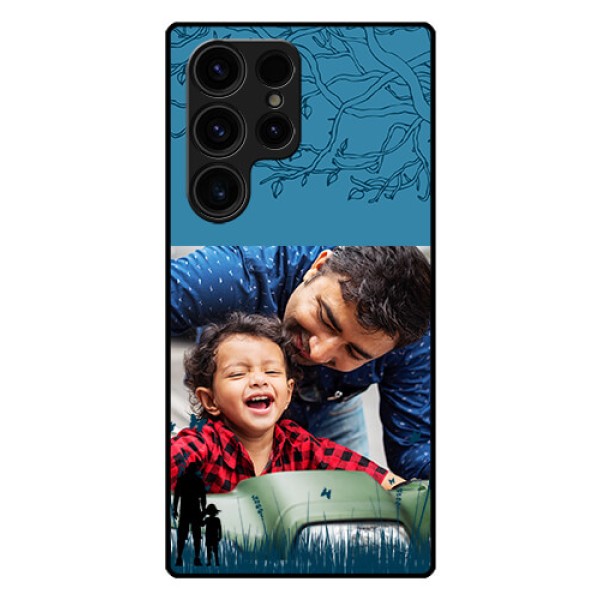 Galaxy S23 Ultra 5G Custom Glass Mobile Case - Best dad design