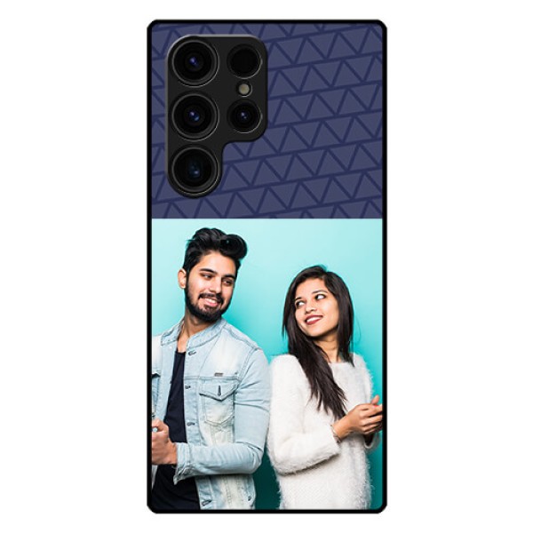 Galaxy S23 Ultra 5G Photo Printing on Glass Case - with Best Friends Design Galaxy S23 Ultra 5G Photo Printing on Glass Case - with Best Friends Design