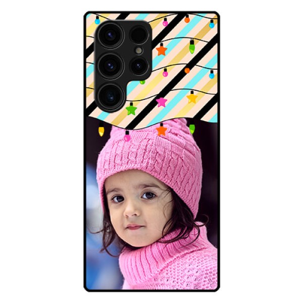 Galaxy S23 Ultra 5G Custom Glass Mobile Case - Lights Hanging Design