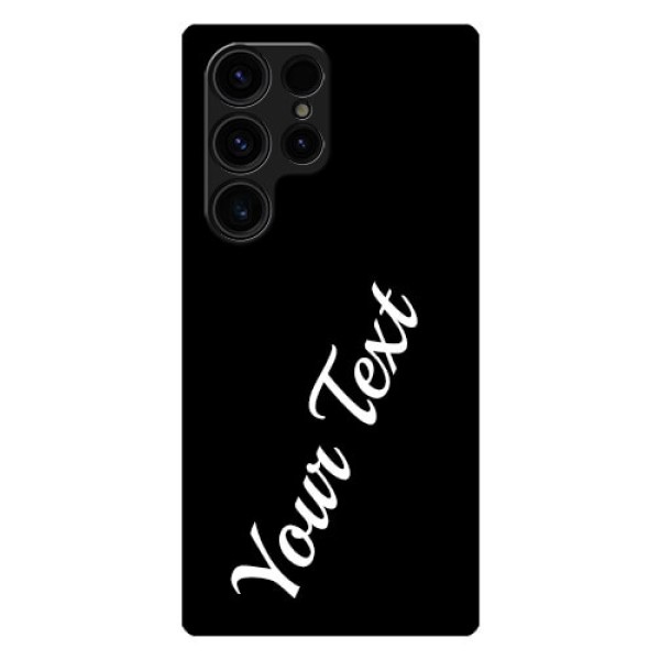 Galaxy S23 Ultra 5G Custom Glass Mobile Cover with Your Name