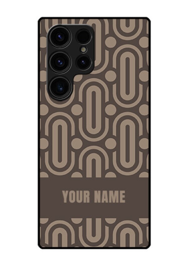 Galaxy S23 Ultra 5G Custom Glass Phone Case - Captivating Zero Pattern Design