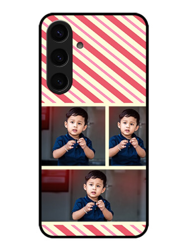 Custom Samsung Galaxy S24 5G Custom Glass Phone Case - Picture Upload Mobile Case Design