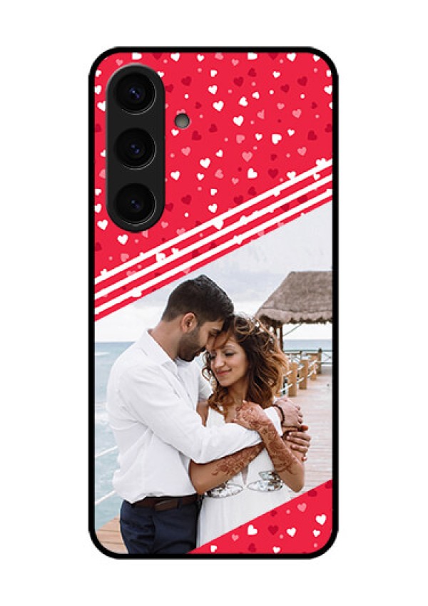 Samsung Galaxy S24 5G Custom Glass Phone Case - Valentines Gift Design
