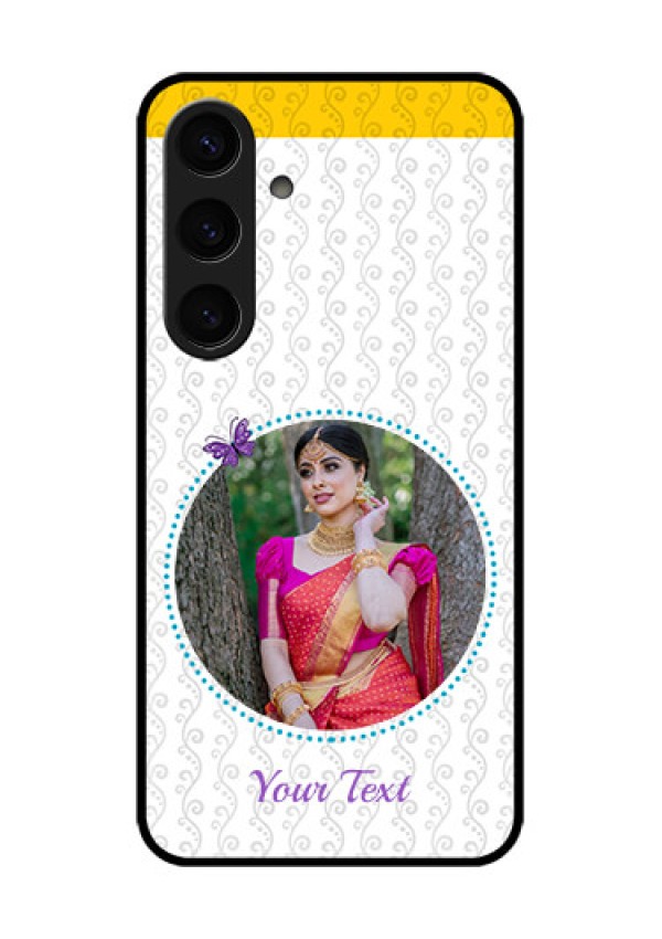 Samsung Galaxy S24 5G Custom Glass Phone Case - Girls Premium Case Design