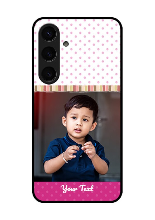 Samsung Galaxy S24 5G Custom Glass Phone Case - Cute Girls Cover Design