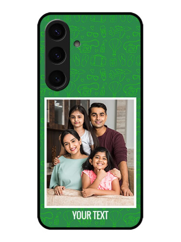 Custom Samsung Galaxy S24 5G Custom Glass Phone Case - Picture Upload Design