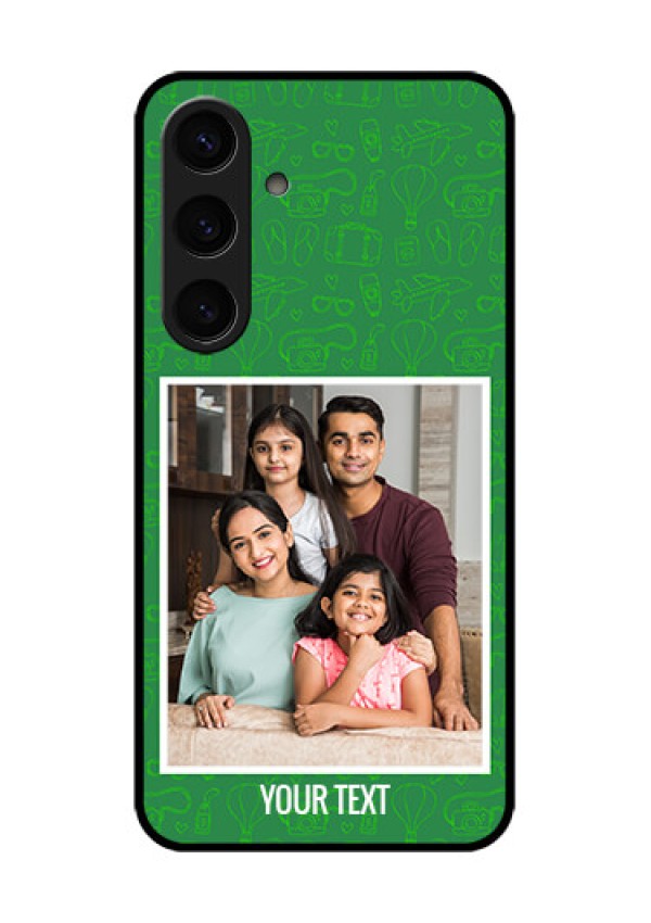 Samsung Galaxy S24 5G Custom Glass Phone Case - Picture Upload Design