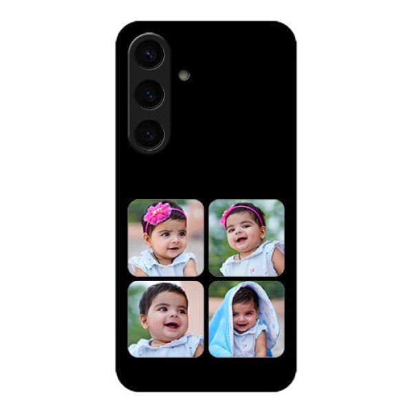 Samsung Galaxy S24 5G Custom Glass Phone Case - Multiple Pictures Design Samsung Galaxy S24 5G Custom Glass Phone Case - Multiple Pictures Design