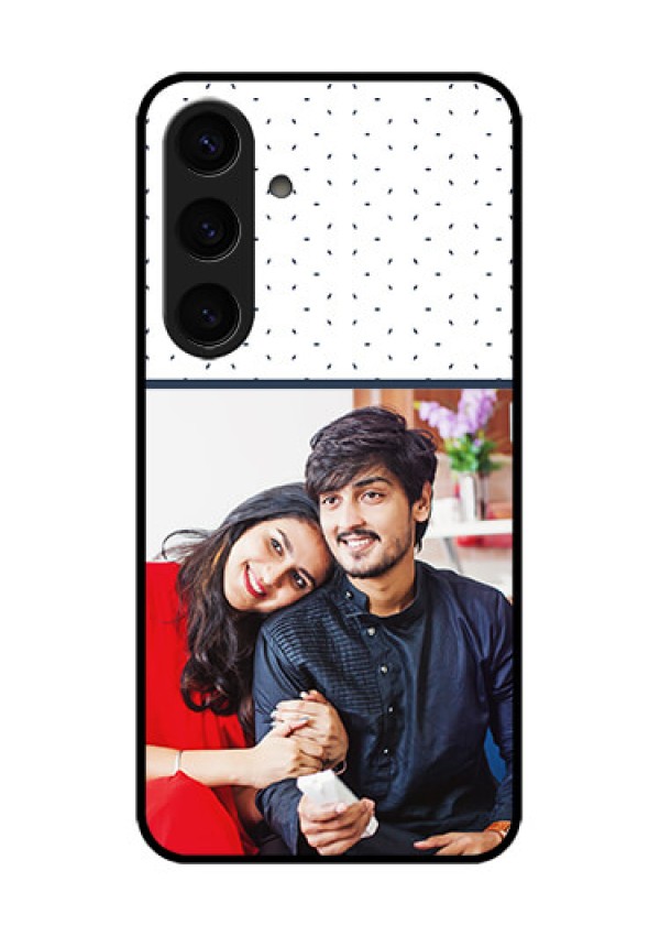 Samsung Galaxy S24 5G Custom Glass Phone Case - Premium Dot Design