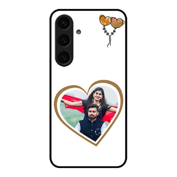 Samsung Galaxy S24 5G Custom Glass Phone Case - You & Me Design